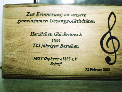 Eichenbohle aus Massivholz